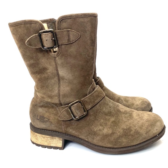 UGG Brown Winter Boots - Picture 2 of 14